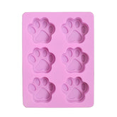 3 PCS Paw Soap Ice Cream Chocolate Cake Silicone Mold, Soap Shape